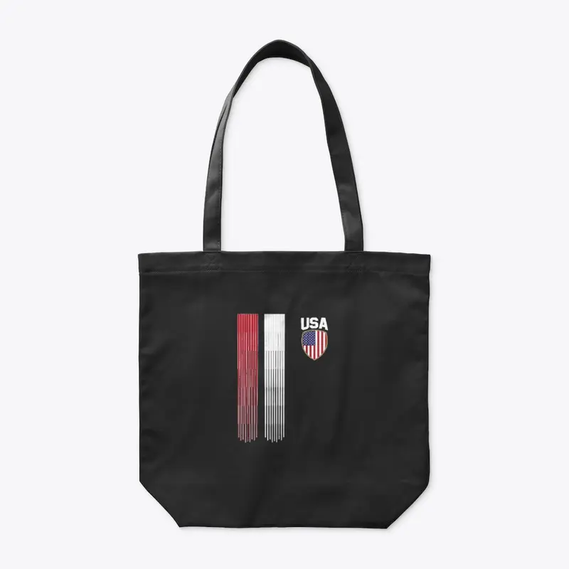 National America Flag Fan Soccer