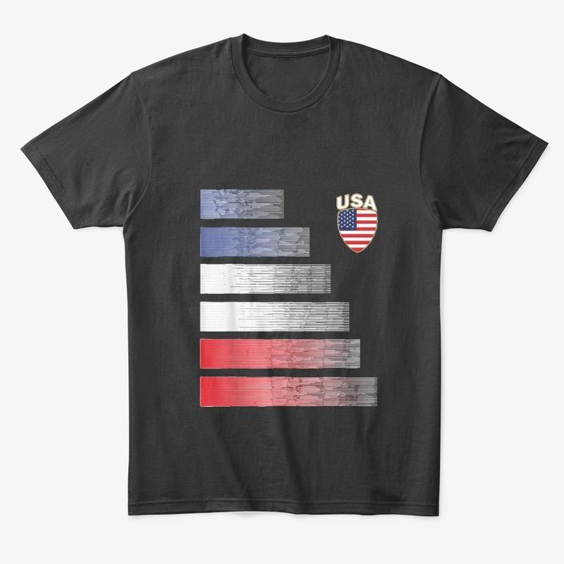 USA Jersey Fan Team T-Shirt