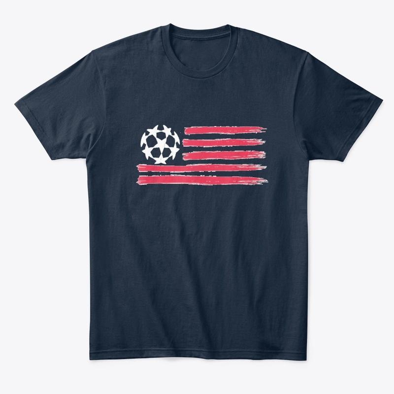 USA Flag Soccer Ball 